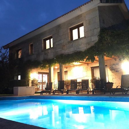 Casa Da Lomba Piscina Y Vistas Al Mar En Baiona Villa Eksteriør bilde