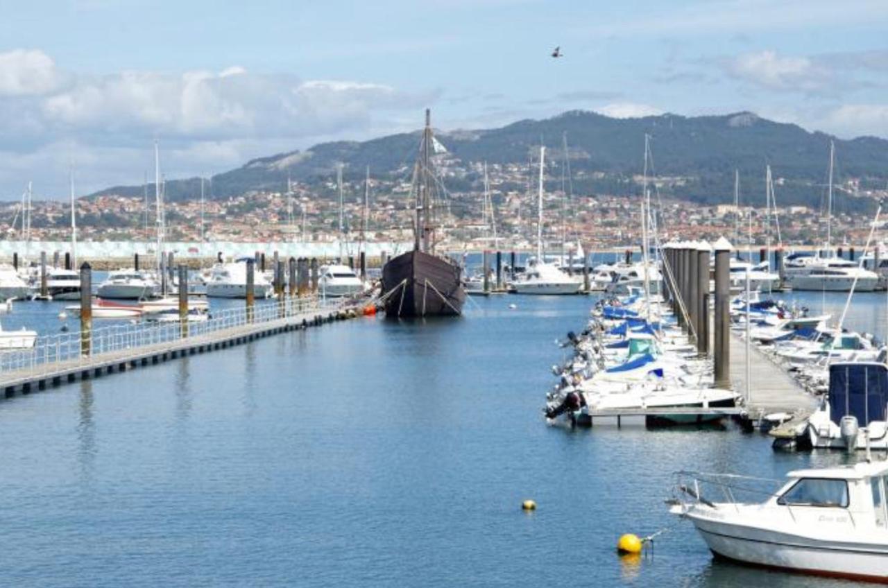 Casa Da Lomba Piscina Y Vistas Al Mar En Baiona Villa Eksteriør bilde