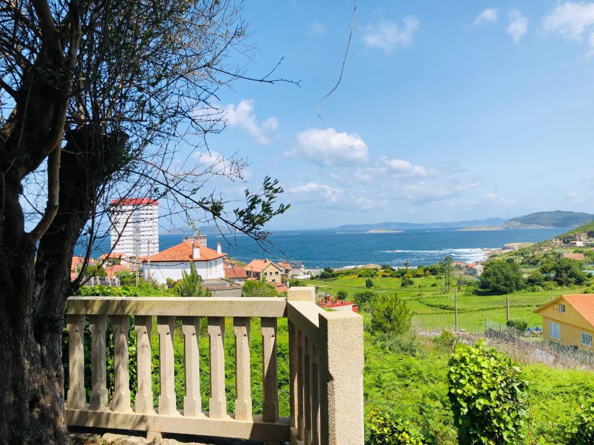 Casa Da Lomba Piscina Y Vistas Al Mar En Baiona Villa Eksteriør bilde