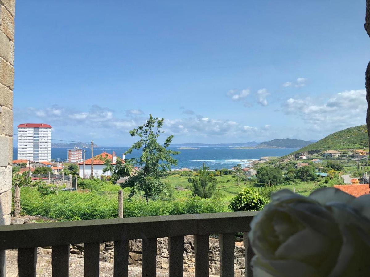 Casa Da Lomba Piscina Y Vistas Al Mar En Baiona Villa Eksteriør bilde